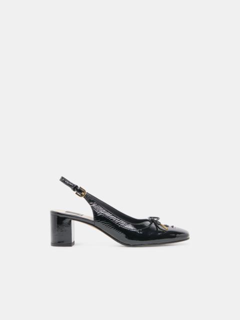 dolce vita SAYLEE HEELS MIDNIGHT CRINKLE PATENT
