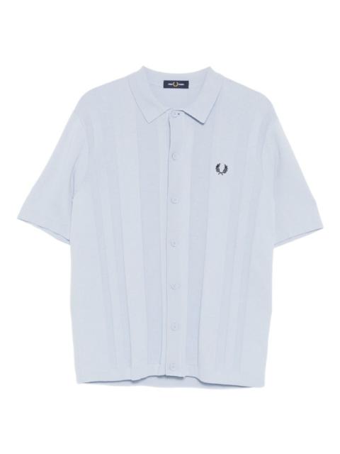 Fred Perry logo-embroidered cardigan