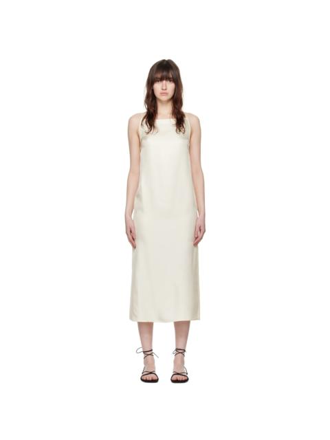 Loulou de Saison Off-White Sulum Midi Dress