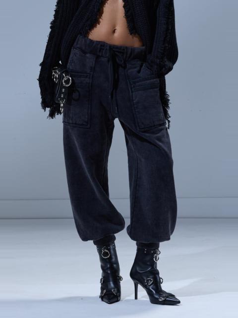 R13 LAYERED POCKET SWEATPANT
