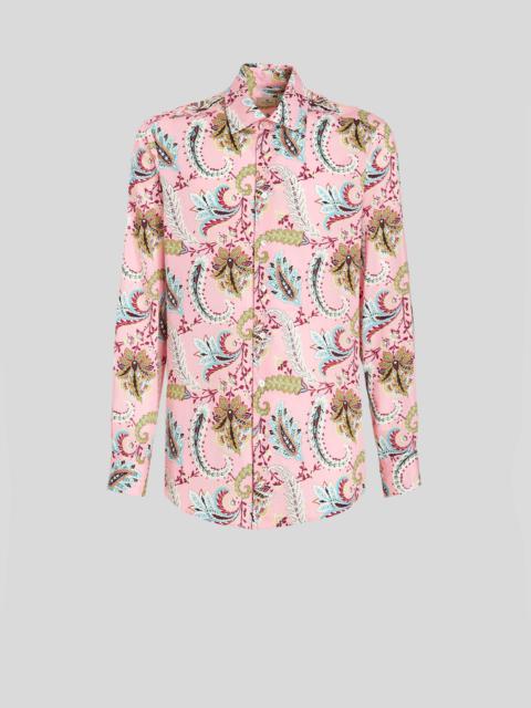 Etro FLORAL PAISLEY COTTON SHIRT