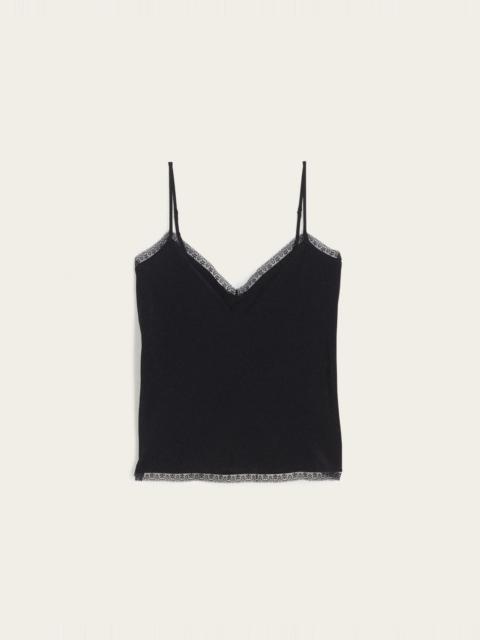 Madewell Lace-Trim V-Neck Cami Top