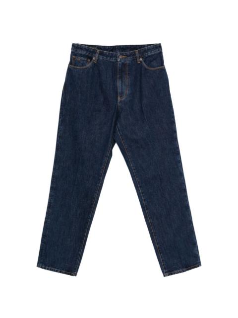 EMPORIO ARMANI logo-plaque jeans