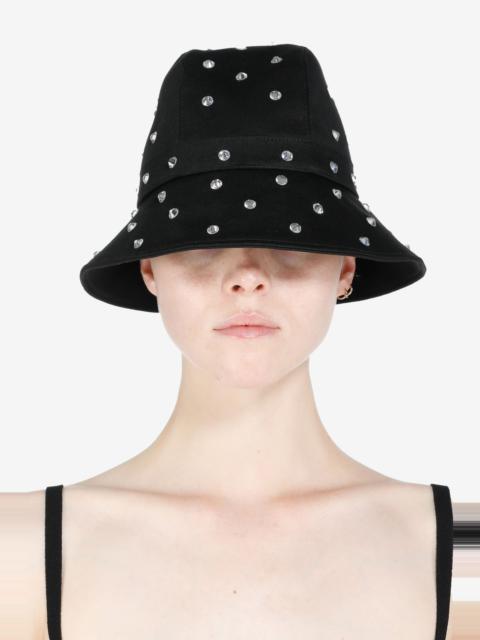 N°21 CRYSTAL-EMBELLISHED BUCKET HAT