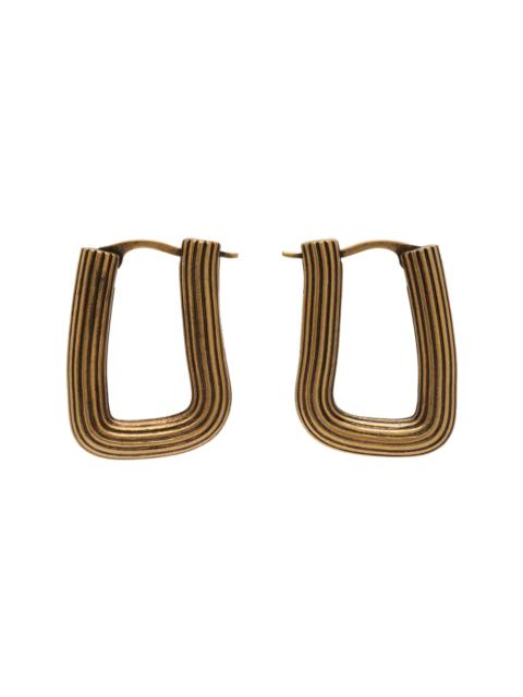 KHAITE Santa Fe Rectangular Earrings