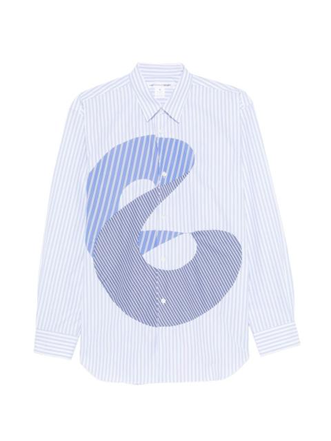 Comme des Garçons SHIRT striped shirt
