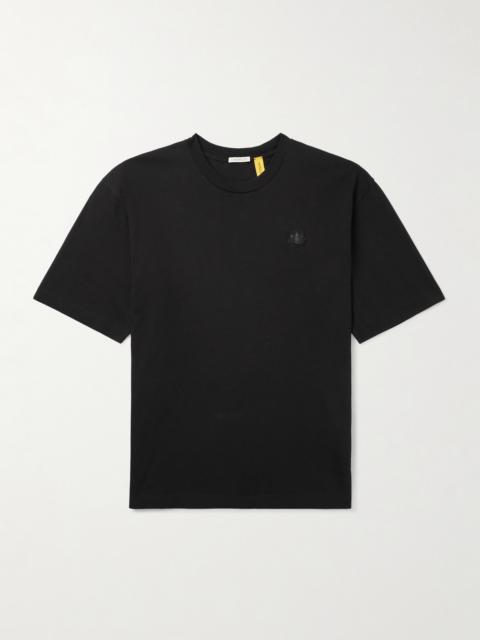 Moncler A$AP Rocky Logo-Appliquéd Cotton-Jersey T-Shirt