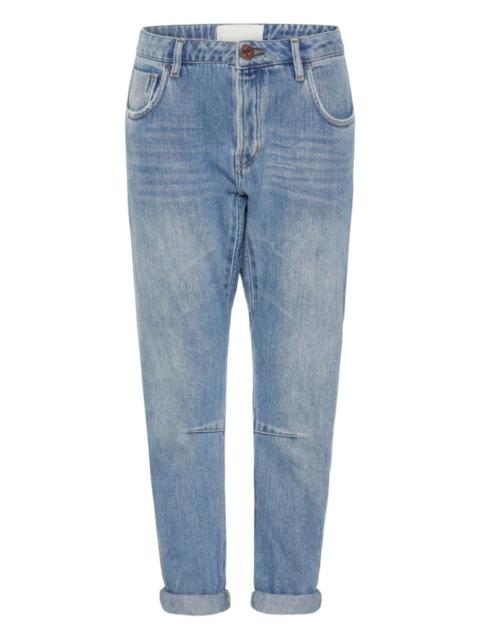 ONE TEASPOON logo-patch jeans