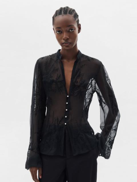 Ann Demeulemeester Rhea Open Front Shirt