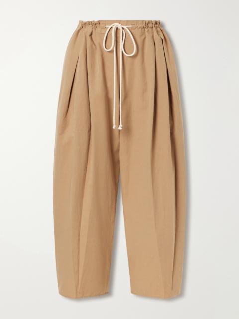MARIA McMANUS Organic Cotton-poplin Wide-leg Pants