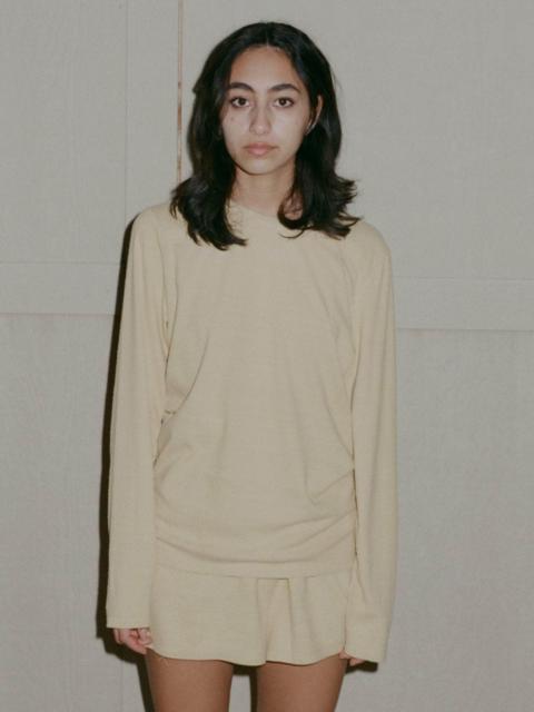 BASERANGE Silk Long Sleeve Tee - Wild Silk Jersey