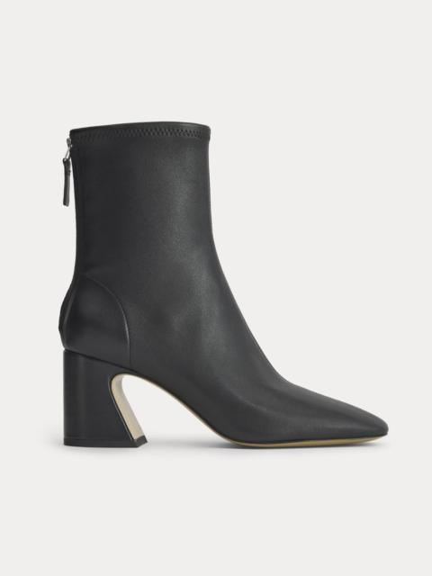 EVERLANE LEATHER CURVED-HEEL BOOT