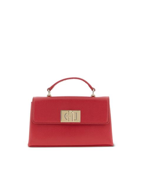 FURLA 1927 arco logo tote bag