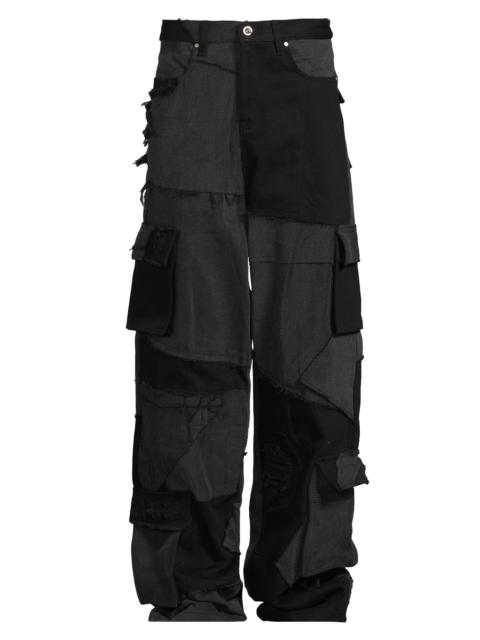 WHO DECIDES WAR Men's Destroyed Paneled Cargo Pants - Coal