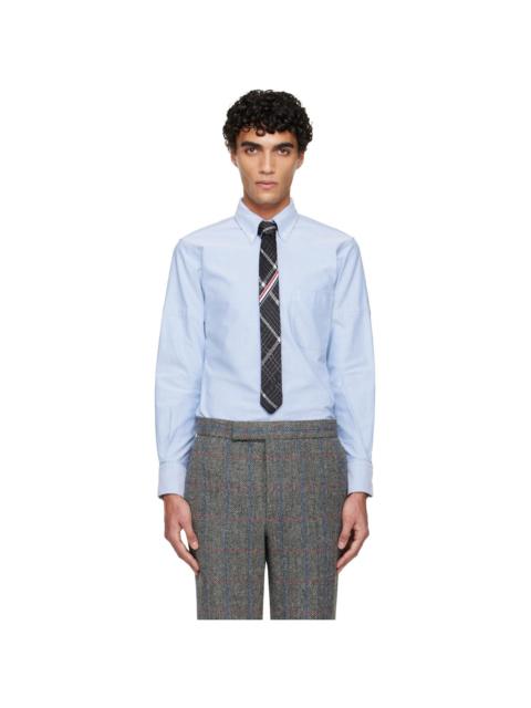Thom Browne Blue Oxford Armband Shirt