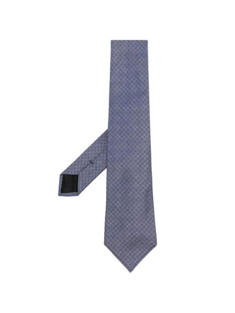 Givenchy monogram-jacquard silk tie