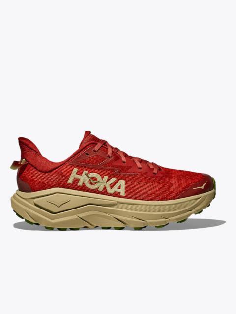 HOKA Men's Challenger 8 Shoes in Dry Chili/Oatgrass
