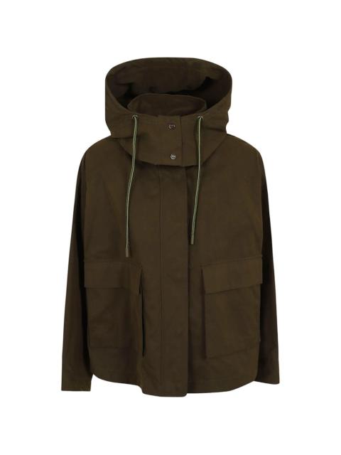 Herno hooded pocket jacket