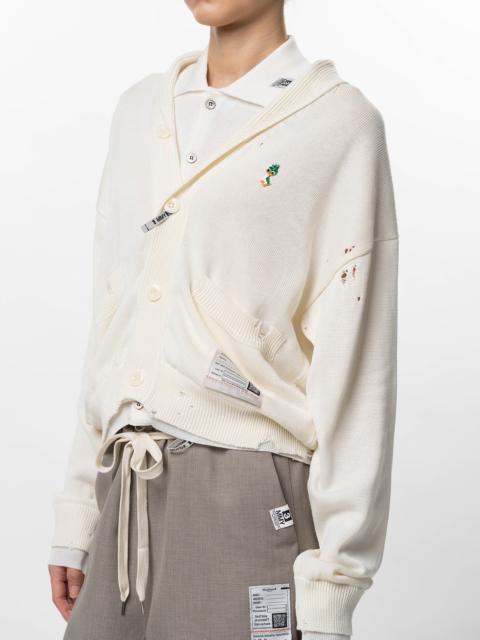 Maison MIHARAYASUHIRO Layered Knit Cardigan