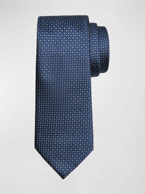 Men's Woven Jacquard Silk Tie