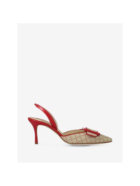 Manolo Blahnik Maysli buckle-detail pumps
