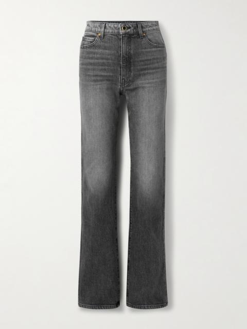 KHAITE Danielle Stretch High-rise Slim-leg Jeans