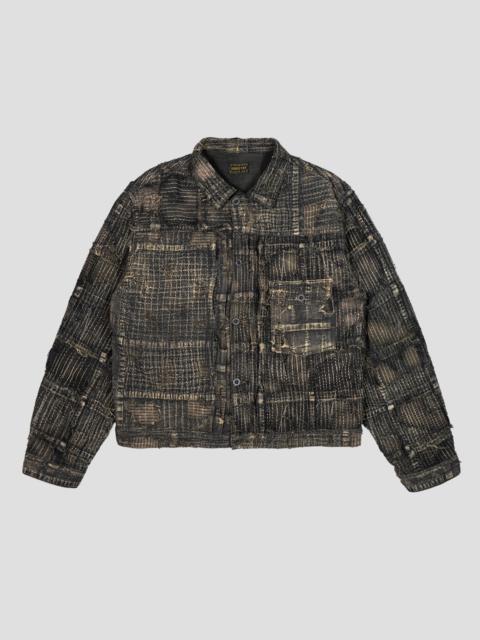 Kapital BLACK TEA-CORE BORO SPRING 1st JACKET