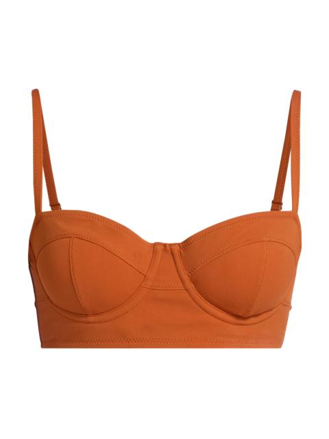 ULLA JOHNSON Women's Zahara Bra-Cup Bikini Top - Sienna