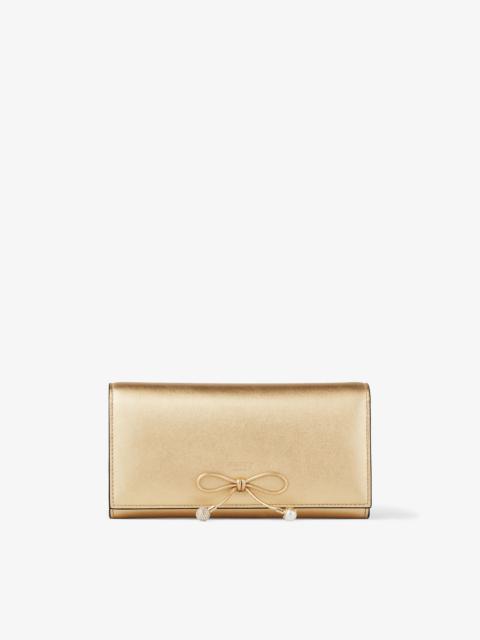Martina
Gold Metallic Nappa Leather Wallet