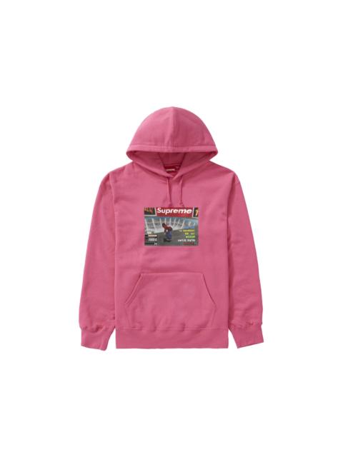 Supreme Thrasher Hooded Sweatshirt Magenta