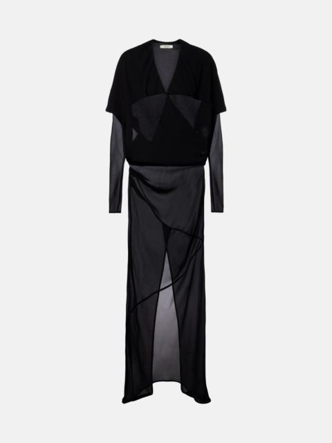 entire studios Sheer gown