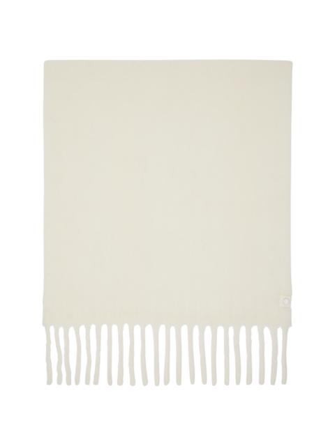 Canada Goose Off-White Alpaca Scarf