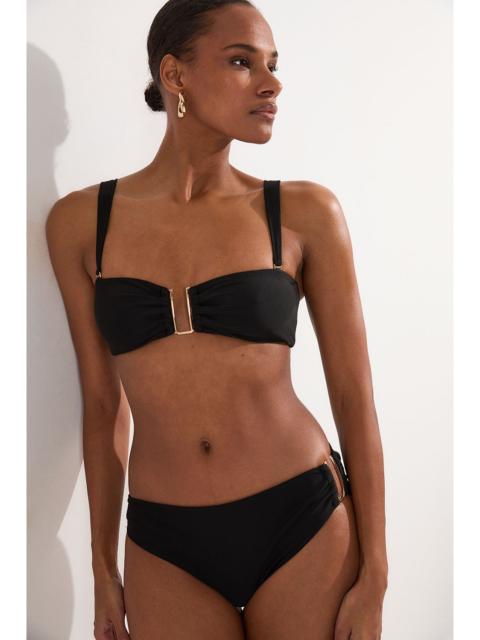 KAREN MILLEN Bikini Bottoms With Gold Trim