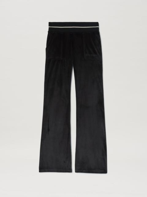 Palm Angels CHENILLE LOW WAIST PANTS
