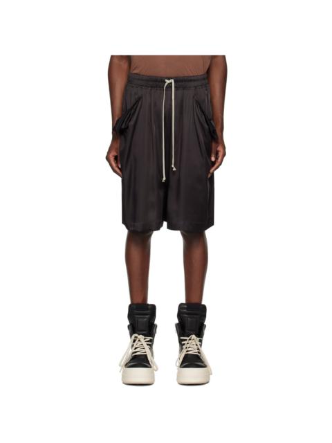 Rick Owens Gray Porterville Lido Boxers Shorts