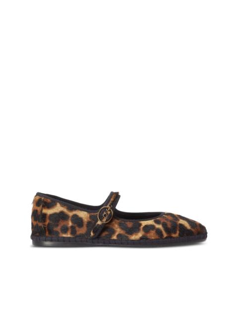 Polo Ralph Lauren leopard-print ballet flats