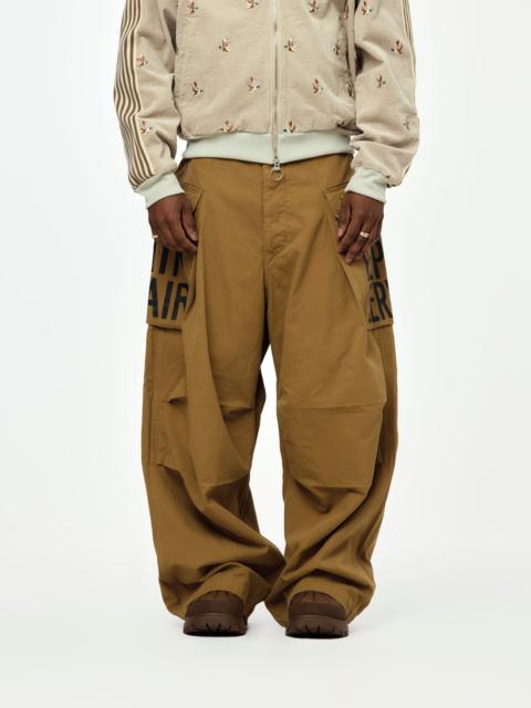 Kapital HERRINGBONE JUMBO MONKEY PANTS (FACTORY-REPAIR & EMBROIDERY)