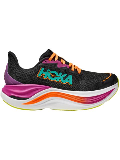 Hoka One One Skyward X Black Electric Aqua