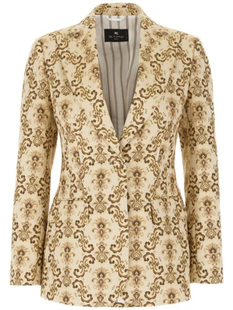 Etro embroidered blazer