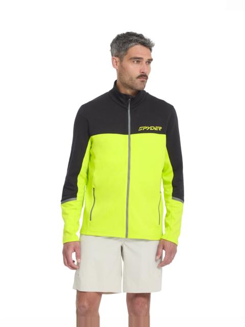 SPYDER Men's Speed Fleece Jacket - Lime