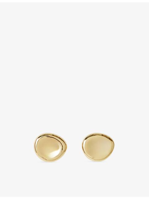 JOSEPH Medium Bean Metal Earrings