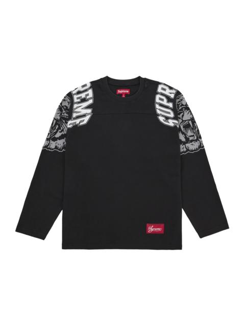Supreme Supreme Mascot L/S Football Top Black