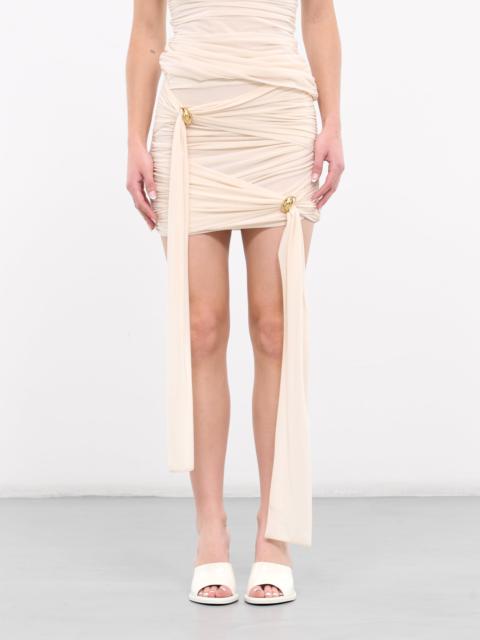 Blumarine Draped Mini Skirt