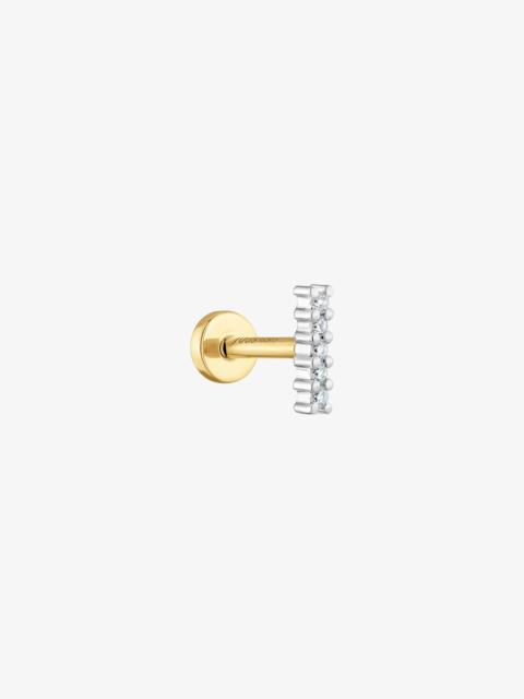 TOUS 14K solid gold Piercing with 6 mm diamond strip TOUS Basics