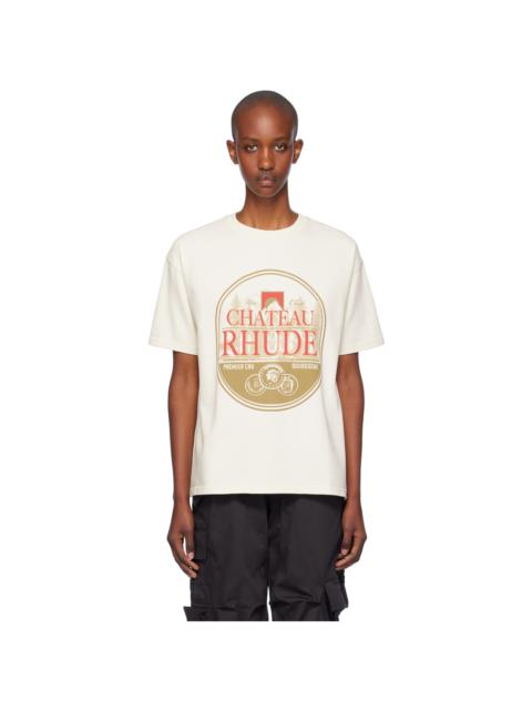 Rhude Off-White Premier Cru T-Shirt