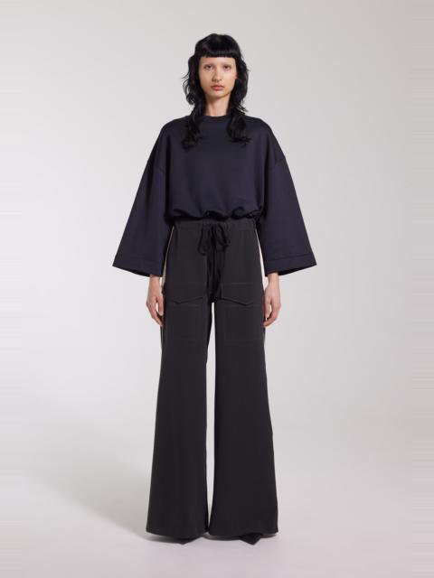 Stutterheim Jarla Stripe Trousers Black