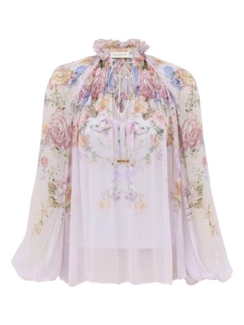 Zimmermann CLASH BILLOW BLOUSE