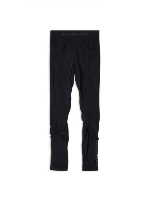 BALENCIAGA Women's Sporty B Activewear Leggings in Black