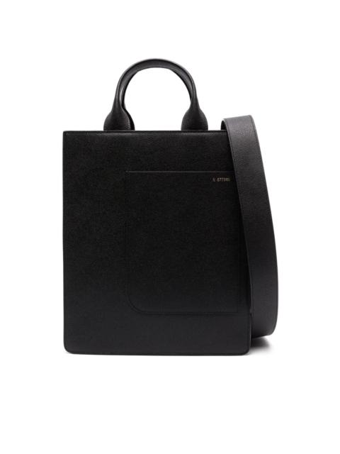 Valextra mini Boxy leather tote bag