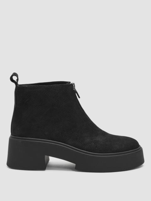 EILEEN FISHER Orion Oiled Nubuck Wedge Bootie